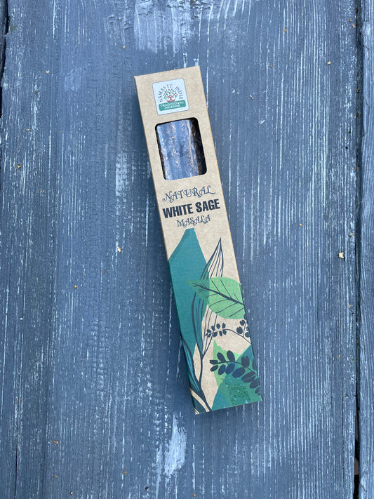 Suitsuke Natural White Sage Masala. Valkoinen Salvia